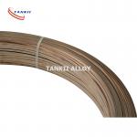 4mm*12mm 6J13 Copper Manganese Alloy Resistance Flat Ribbon / Strip for sale
