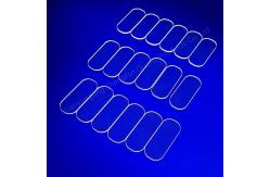 China Square Shaped Thermostable Quartz Glass Plate For Semiconductor supplier