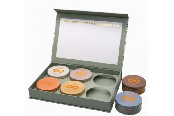 Custom Luxury Recyclable Cardboard Tea Boxes Matt Lamination
