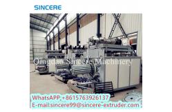 China Large Diameter HDPE Hollowness Wall Winding Pipe Extrusion Making Machine supplier