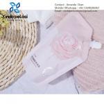 Convenient To Take Along Printed Stand Up Pouches For Skin Care Private Body Lotion On Sale for sale