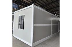 China Modular Fold Up House Sandwich Panel Fireproof Foldable Expanding Cabin supplier