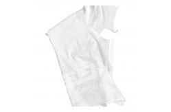 China Decontamination Hosiery Reusable Cotton Cleaning Cloths White Knit supplier