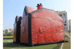 China Large Inflatable Exhibition Tents , Inflatable Pub Tent With Electric Blower supplier