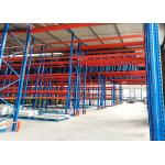 Storehouse Very Narrow Aisle Racking Adjustable Width 2300-3500mm Blue Coated for sale