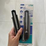 Convenient 18mm Utility Knife L704 With 100mm Blade Length And Durable Aluminum SK2 Blade for sale