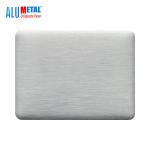 Aluminum Mirror Acp Sheet Cladding 0.5mm Silver 2440mm Gloss for sale