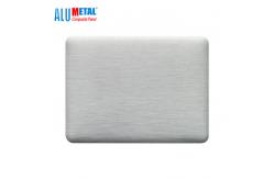 China Aluminum Mirror Acp Sheet Cladding 0.5mm Silver 2440mm Gloss supplier