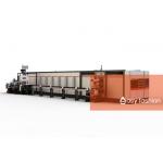 Heavy Duty Rotary Tube Furnace Mall Fluctuation Range With High Temperature Uniformity for sale
