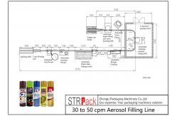 China 0.75KW Liquid Filling And Capping Machine / Aerosol Paint Can Filling Machine supplier