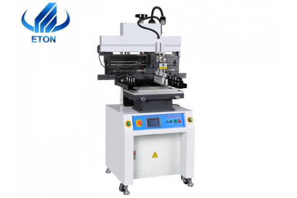 600mm ET-S600 Semi Automatic Stencil Printer Outside / Reference Hole Positioning Mode