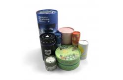 China Printed Paper Tube Food Packaging With Matt Lamination Customizable Design supplier