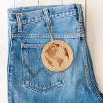 Bamboo Clothing Caring Tag With Information Printing for sale