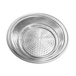 11 inch perforated round punched pizza pan with holes baking tray aluminum pizza pan tray bandejas para panaderia for sale