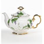 Flower Ceramic Decorative Teapots Ceramic Teapot Large Capacity For Afternoon Tea for sale