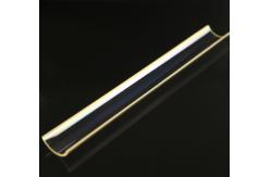 China Fused Quartz Glass Plate Arc Surface For Uv Lamp supplier