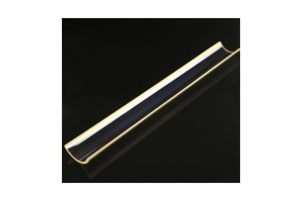 Fused Quartz Glass Plate Arc Surface For Uv Lamp