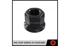 China DIN 6331 Hexagon Flange Nuts With Collar Bright Neat Body supplier