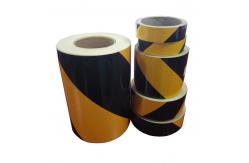 China 5cm PET Strong Adhesive Slant Reflective Tape Sheets supplier