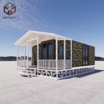 Sandwich Panel Folding Container House Prefab Easy Assembled OEM