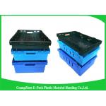Mesh Transport Green Plastic Food Crates Storage Medicine Recyclable for sale