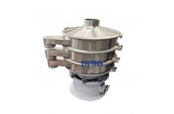 China Food Edible Salt Granules Glucose Vibrating Sieve Tea Circular Screening Machine supplier
