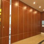 Acoustic High Sliding Folding Aluminum Movable Partition Wall Profile for sale