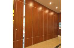 China Acoustic High Sliding Folding Aluminum Movable Partition Wall Profile supplier