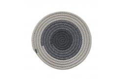 China Rattan Cup Coasters Dining Table Mat Heat Insulation Holder Hand Woven Flax supplier