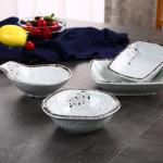 Customizable and Durable Melamine Plates for Professionals for sale