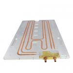 Complex Copper Pipes Bending Liquid Cooling Plate , High Power Water Cold Plate