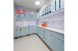 China Adjustable Shelves Three Section Slider Hospital Medical Cabinet Hong Kong supplier