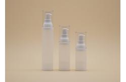 China Empty Plastic Airless Pump Bottles Cosmetic Packaging Stable Performance supplier