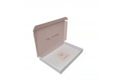 China Plain Recycled cardboard Shoe Packaging Box UV Coating Embossing supplier