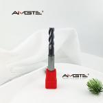 8.6mm 3 Flute Carbide Shank Relief End Mill  AlTiCrN Coated for Mold Steel  Die Casting High Feed Flat Bottom CNC Milling Cutter for sale