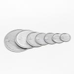 Easy Open Food Can Lid 307# Aluminum Peel Off Ends
