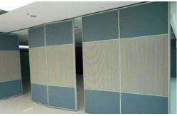 China Soundproof Material Sliding Mobile Office Partition Wall Aluminium Components supplier