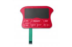 China Customizable Structure Industrial Keyboard With Touchpad Silkscreen Printing supplier
