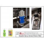 Liquid Cleaner Linear 6 Heads Paste Filling Machine Double Servo Driven