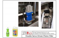 China Liquid Cleaner Linear 6 Heads Paste Filling Machine Double Servo Driven supplier
