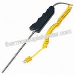 Customized Handheld Thermocouple Type K / J For Pinning Weaving / Printing for sale