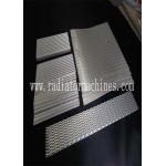 Customized Fin Pitch Aluminum Stamped Radiator Fins Stroke To Buyer Specs for sale