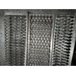 China Natural Color Crocodile Mouth Perforated Grip Strut Safety Grating For Anti Slip for sale