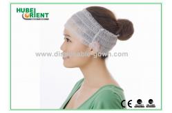China Comfortable Elastic Female Disposable use Headbands White Non-woven material supplier