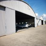 High Strength Structural Integrity Steel And Metal Aircraft Hangars For Extreme Weather Conditions for sale