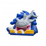 Huge Shark Children Fun Park Inflatable Slide For Rentals for sale
