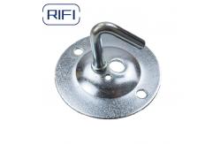 China Galvanized Finish Round Metal Electrical Box Cover For BS4568 Junction Boxes supplier