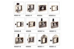 China Recessed Folding Toolbox T Handle Lock RV Panel Polished With T Handle supplier