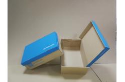 China Custom Printed Shoe Box Paper Packaging Recyclable 4c Offset Printing supplier