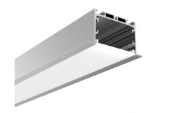 China Light LED Strip Edge Lighting Aluminium Profile For Goods Shelf Lighting Extrusion supplier